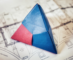 Modular Tetrahedron Polyhedra Origami